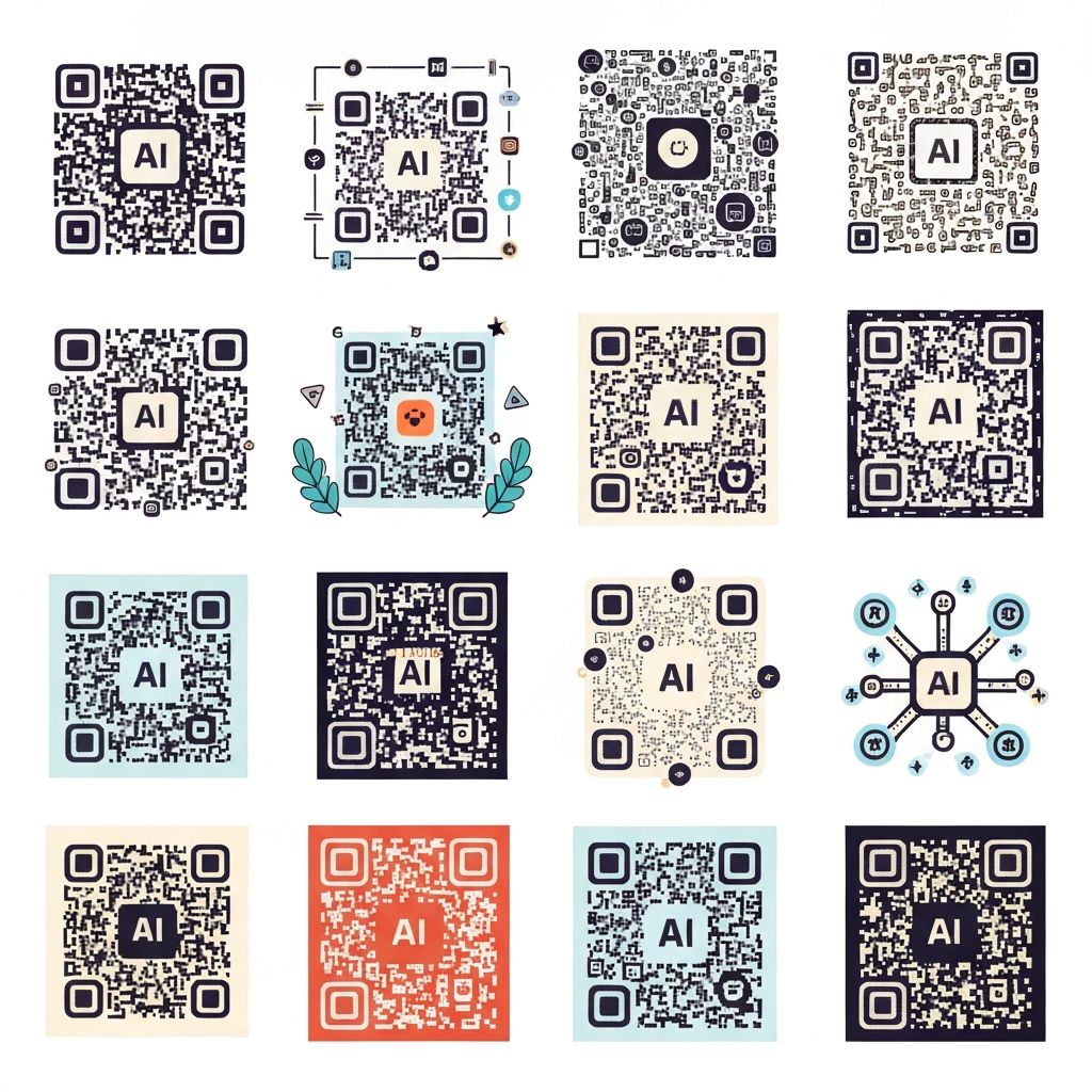 AI QR Poster & Stickers